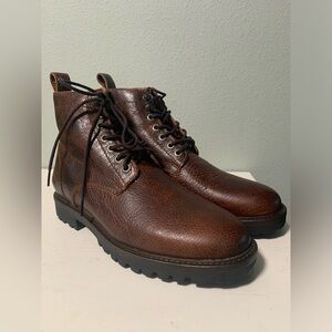New Portland Leather Goods highland brown London boots men’s size 7/women’s 9